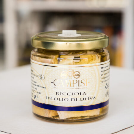 Filetti di ricciola in olio di oliva Campisi